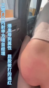 工地门口车震项目经理内射母狗骚逼最后哭了